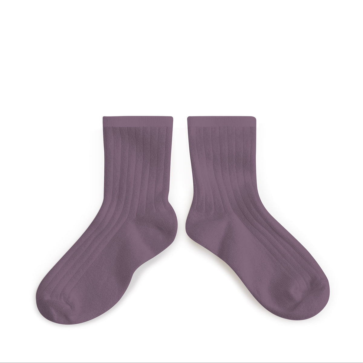 La Mini Ribbed Ankle Socks Glycine du Japon