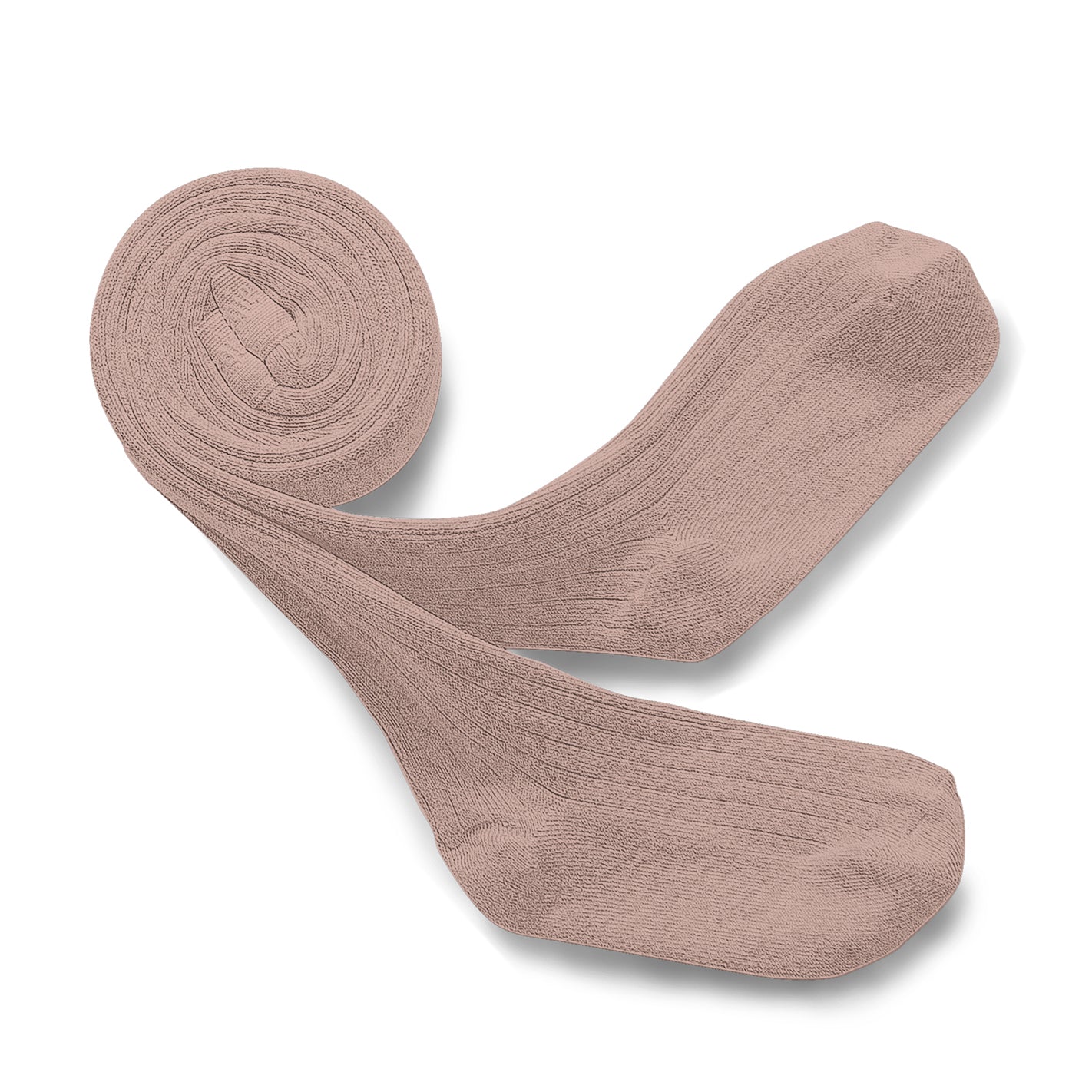 Louise Ribbed Tights Vieux