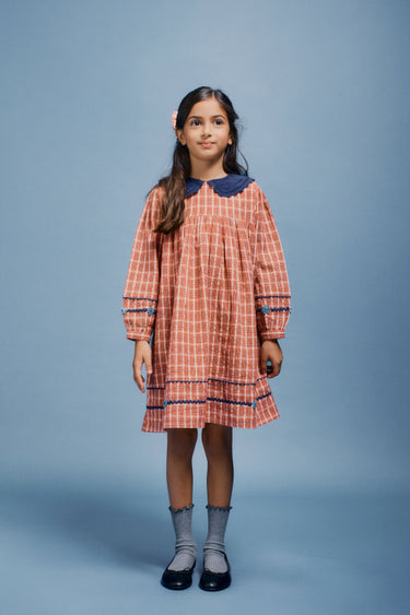Bridget Dress, Nostalgia Check