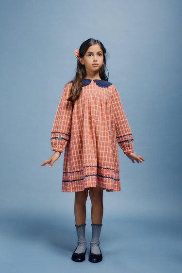 Bridget Dress, Nostalgia Check