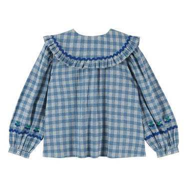 Collared Blouse, Celestine Gingham