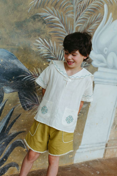 Sailor Shirt, Antique White