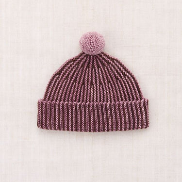 Strata Garter Hat, Antique Rose