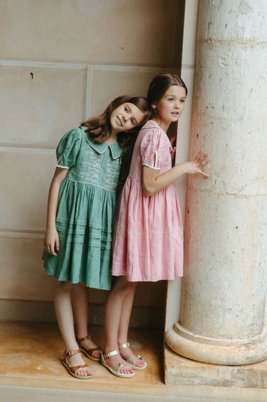 Marigold Dress, Peridot Green