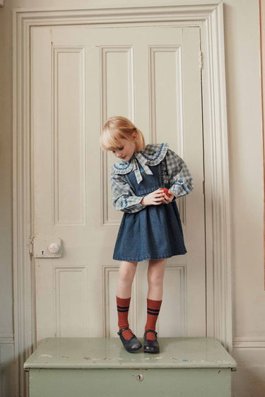 Collared Blouse, Celestine Gingham