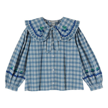 Collared Blouse, Celestine Gingham