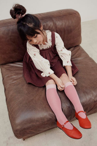 Embroidered Blouse, All Over Rose