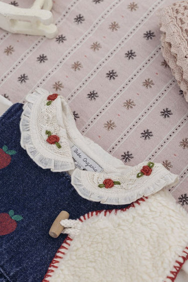 Anita Baby Blouse, Heart Lace