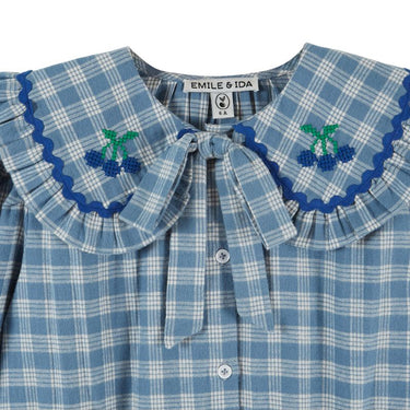 Collared Blouse, Celestine Gingham