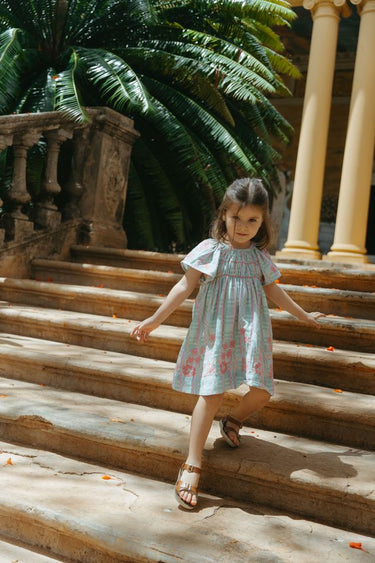 Mini Tulip Dress, Minty Chex