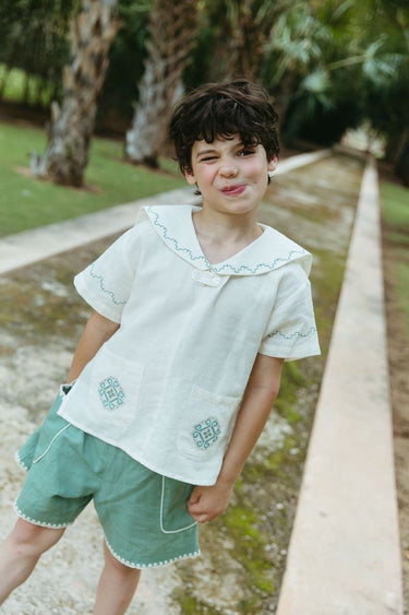 Sailor Shirt, Antique White