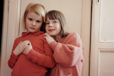 Cuddly Baby Cardigan, Blush