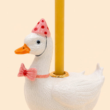Pink Goose Cake Topper