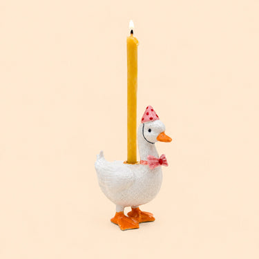 Pink Goose Cake Topper
