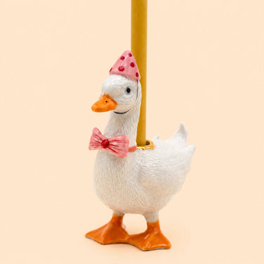 Pink Goose Cake Topper